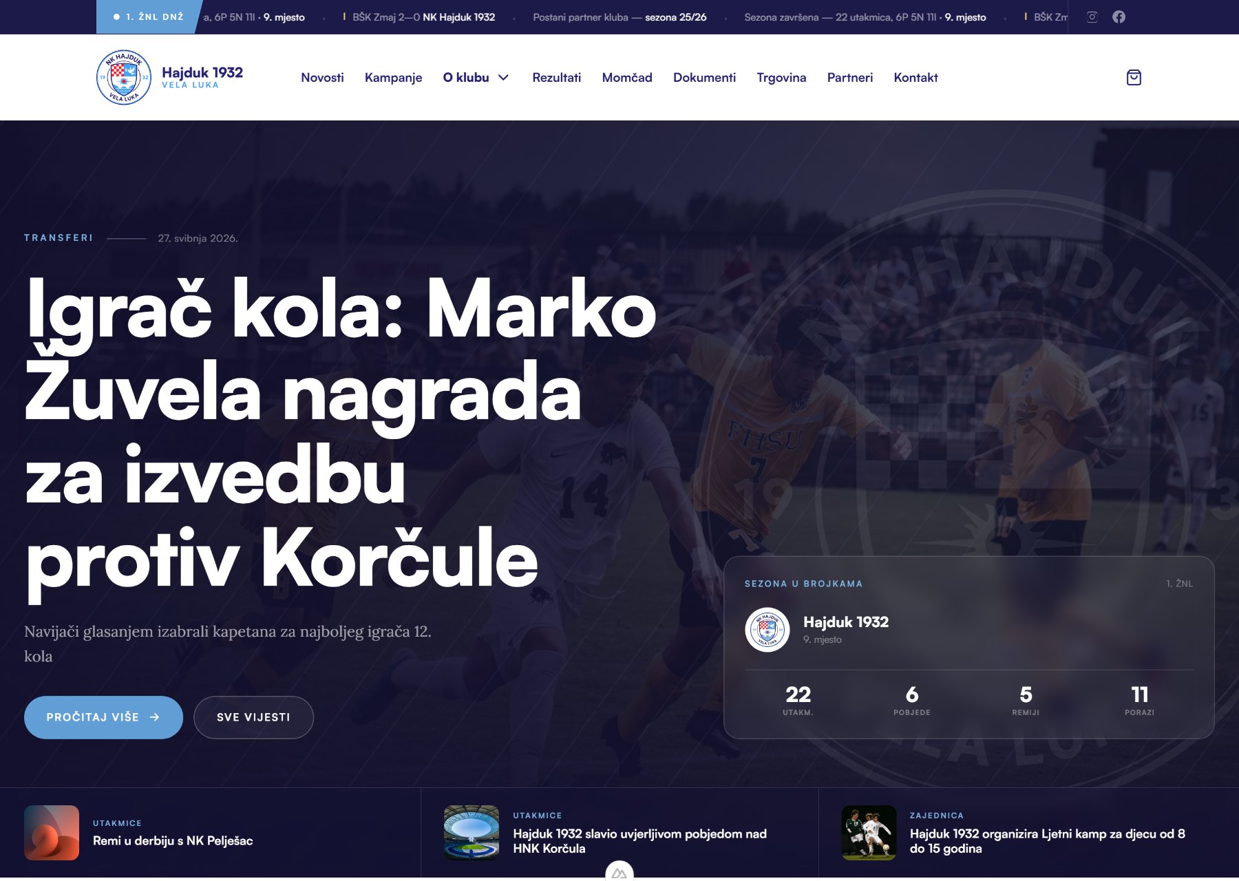 Hajduk 1932 screenshot